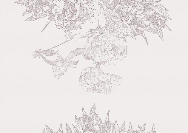 Texturae TXWF16526 Texture Abstract Ranunculus A - mural w motyw roślinny