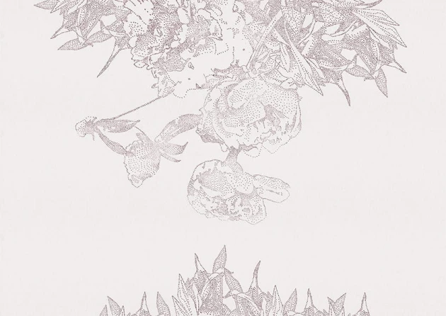 Texturae TXWF16526 Texture Abstract Ranunculus B - mural w motyw roślinny