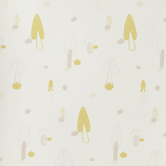 OL / Tapeta Ferm LIVING - Forest Wallpaper - Rose 524 Las - dostępna 1 rolka