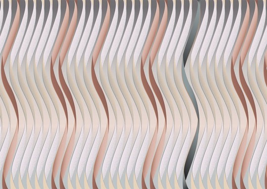 Texturae TXWR18451 Pattern Geometric Spiral B - mural w fale