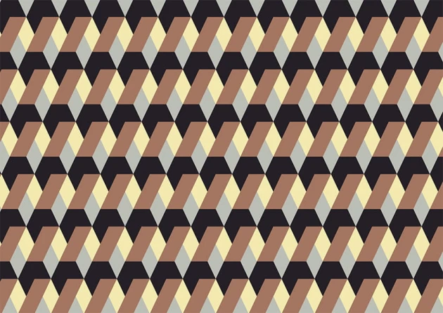 Texturae TXWR18373 Pattern Geometric Type B - mural w geometryczny wzór
