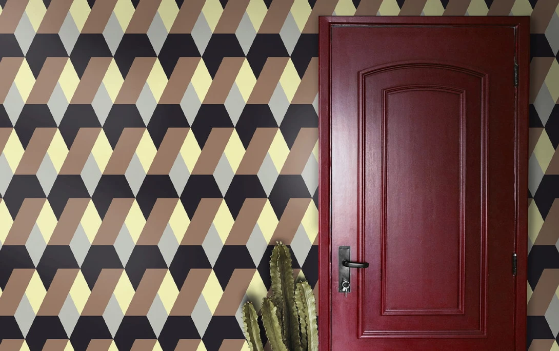 Texturae TXWR18374 Pattern Geometric Type A - mural w geometryczny wzór