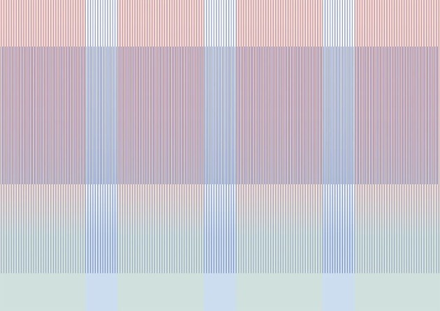 Texturae TXWF17615 Pattern Geometric Gradient Lines A - mural w paski z motywem gradientu