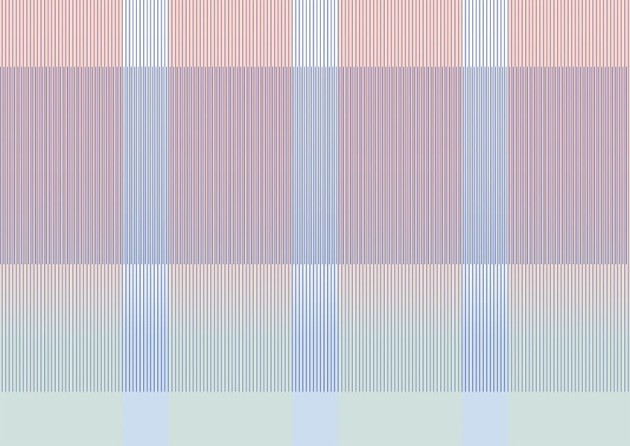 Texturae TXWF17615 Pattern Geometric Gradient Lines B - mural w paski z motywem gradientu