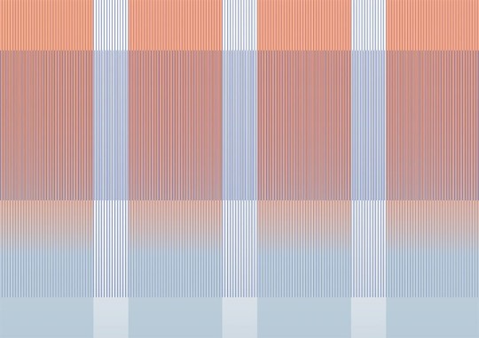 Texturae TXWF17616 Pattern Geometric Gradient Lines B - mural w paski z motywem gradientu