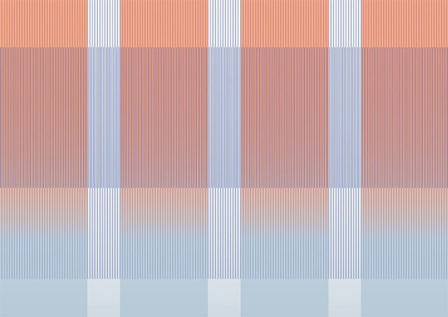 Texturae TXWF17616 Pattern Geometric Gradient Lines B - mural w paski z motywem gradientu