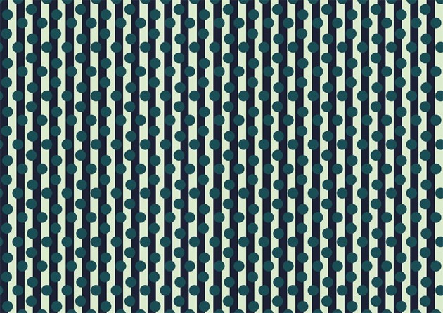 Texturae TXWR16272 Pattern Geometric Doppio Large A - mural w paski i kropki