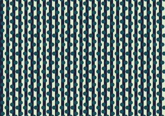 Texturae TXWR16272 Pattern Geometric Doppio Large B - mural w paski i kropki