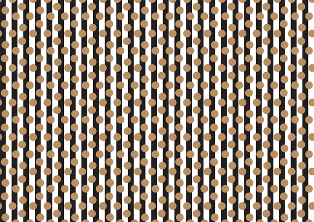 Texturae TXWR16275 Pattern Geometric Doppio Large B - mural w paski i kropki