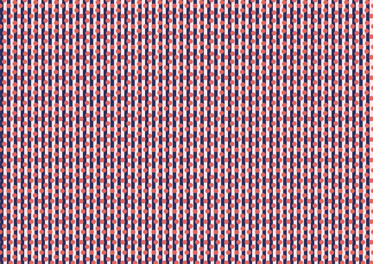 Texturae TXWR16268 Pattern Geometric Doppio Medium B - mural w paski i kropki