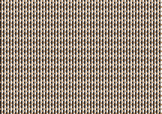 Texturae TXWR16274 Pattern Geometric Doppio Medium B - mural w paski i kropki