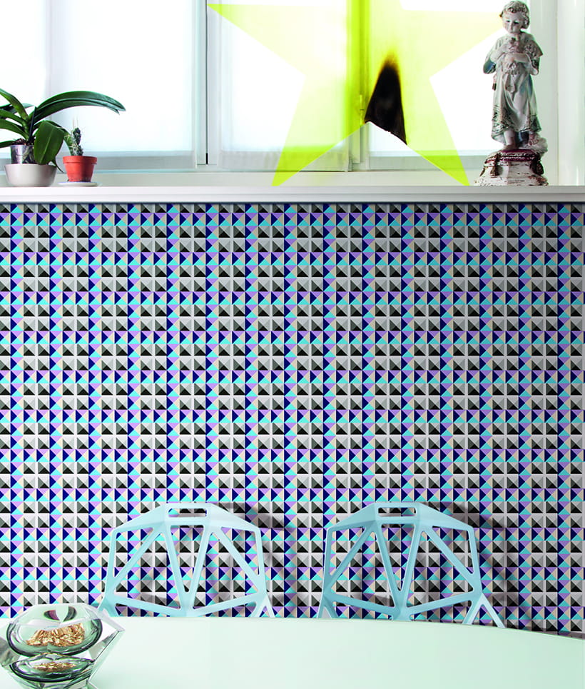 Texturae TXWR16137 Pattern Geometric Out Of Stock III B - mural w geometryczny wzór