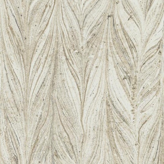 York Y6230801 Antonina Vella Natural Opalescence Ebru Marble Warm Neutral - tapeta w roślinny motyw