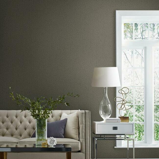 York Y6231106 Antonina Vella Natural Opalescence Stretched Hexagons Dark Silver - tapeta strukturalna