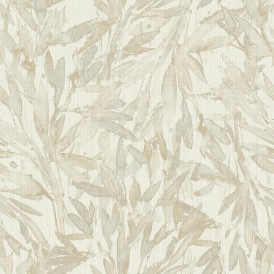 York Y6230701 Antonina Vella Natural Opalescence Rainforest Leaves Beige - tapeta w liście