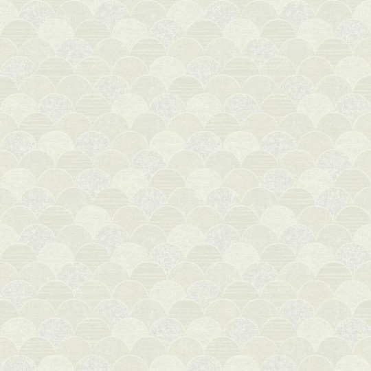 York Y6230201 Antonina Vella Natural Opalescence Mermaid Scales Soft Neutral - tapeta geometryczna