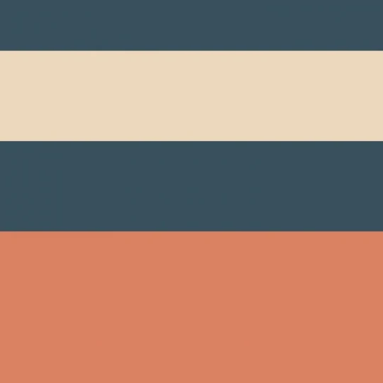 Casadeco 200663333 Color Game Mix Game Terracotta - tapeta w pasy