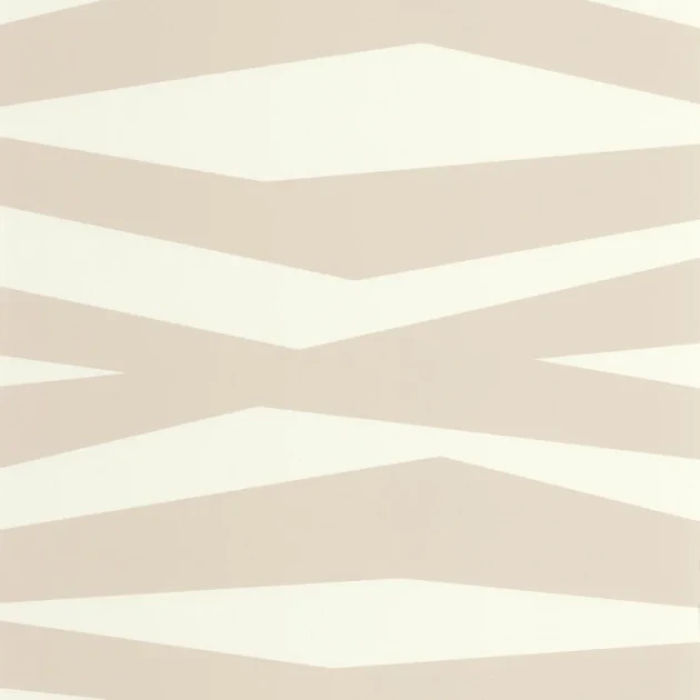 Casadeco 200631313 Color Game Zebra Game Beige - tapeta zebra w paski