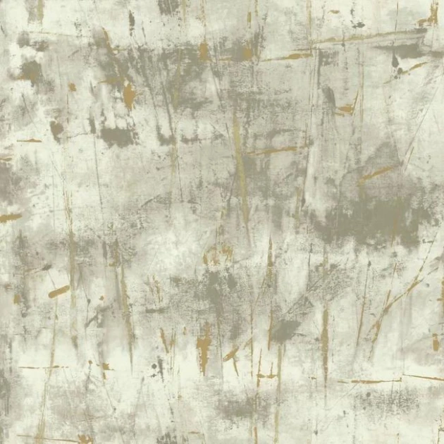 York NA0566 Candice Olson Botanical Dreams Modern Art Grey/Gold - tapeta w abstrakcyjny wzór