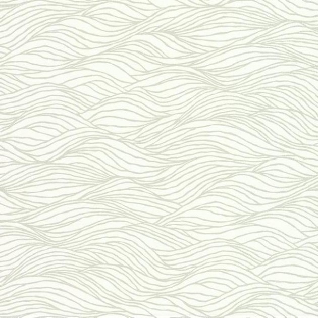 York NA0588 Candice Olson Botanical Dreams Sand Crest Lily/White - tapeta w fale
