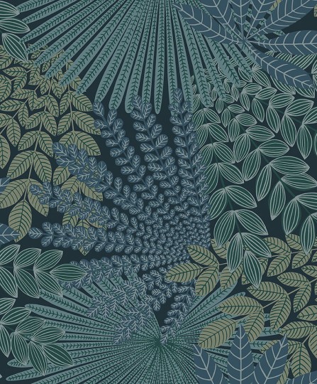 OL / Boras Tapeter 2261 Treasured Velvet Leaves - 1 rolka 