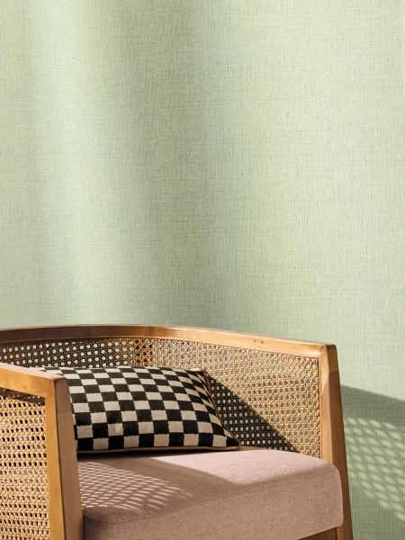 Caselio 105971522 Matieres Raphia Taupe Clair - tapeta imitująca rafię