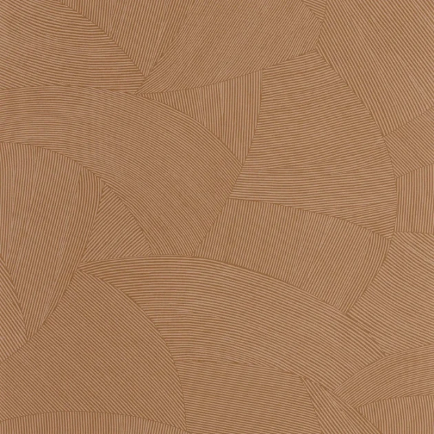 Caselio 106062030 Origine Terra Terre Cuite - tapeta w delikatne geometryczne linie imitujące ziemię