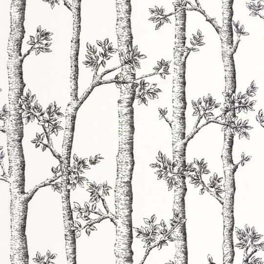 Caselio 106120000 Balade Automne Blanc - tapeta jesienne drzewa