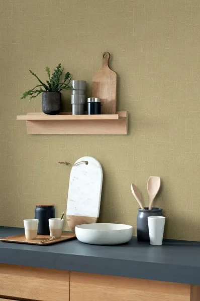 Casadeco 200971207 Sentier Des Dunes Chemin Cotier Lin - mural z krajobrazem nadmorskich wydm i bagien