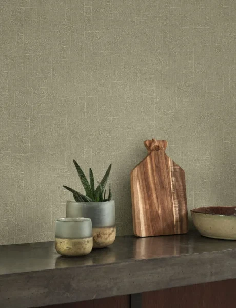 Casadeco 200971211 Sentier Des Dunes Chemin Cotier Lin - mural z krajobrazem nadmorskich wydm i bagien