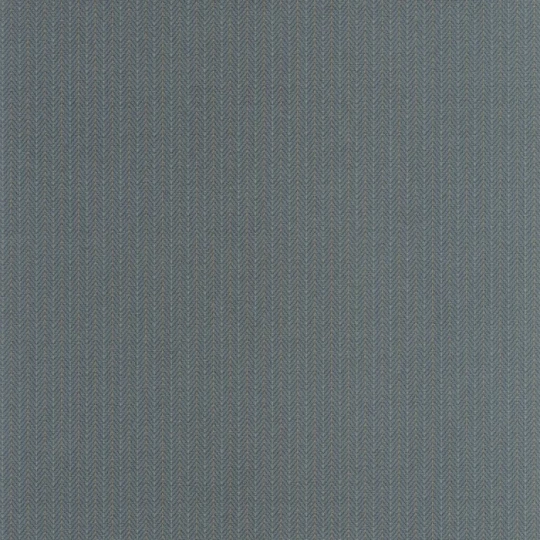 Casadeco 200532899 Carnaby Street Owen Bleu Petrole - tapeta w drobną jodełkę