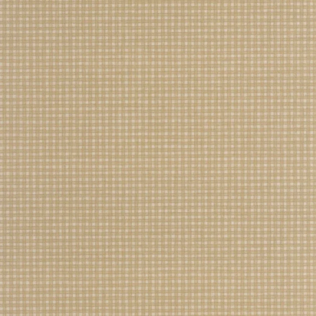 Casadeco 200556821 Carnaby Street Jude Ocre - tapeta w drobną kratkę