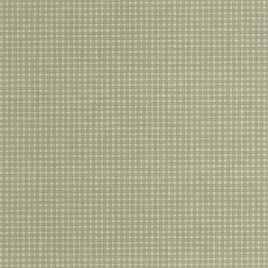 Casadeco 200552090 Carnaby Street Jude Vert Amande - tapeta w drobną kratkę