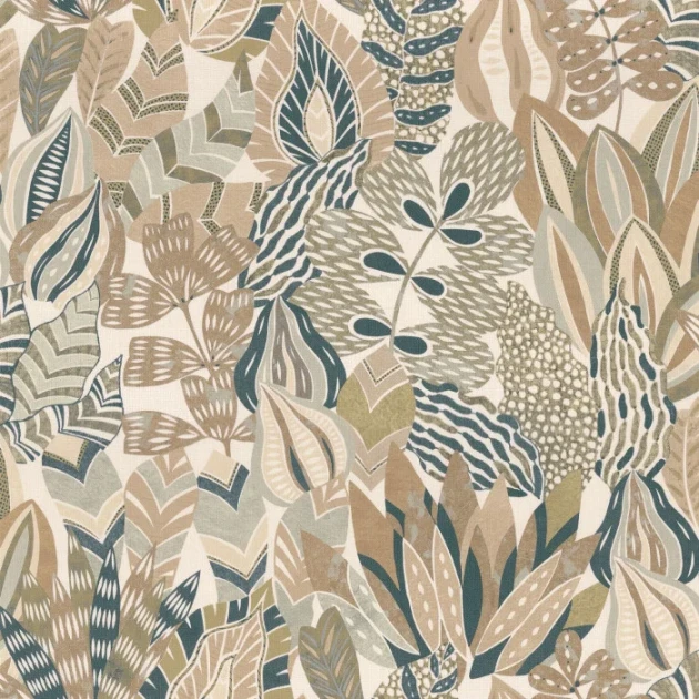 Casamance 76691222 Palmadora Alfabia Amande - tapeta roślinna