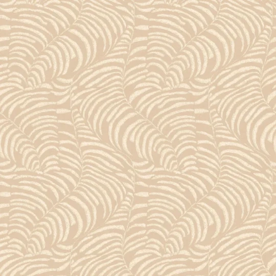 Casamance 76591528 Jardin Felicia Nobile Sable - tapeta w liście paproci