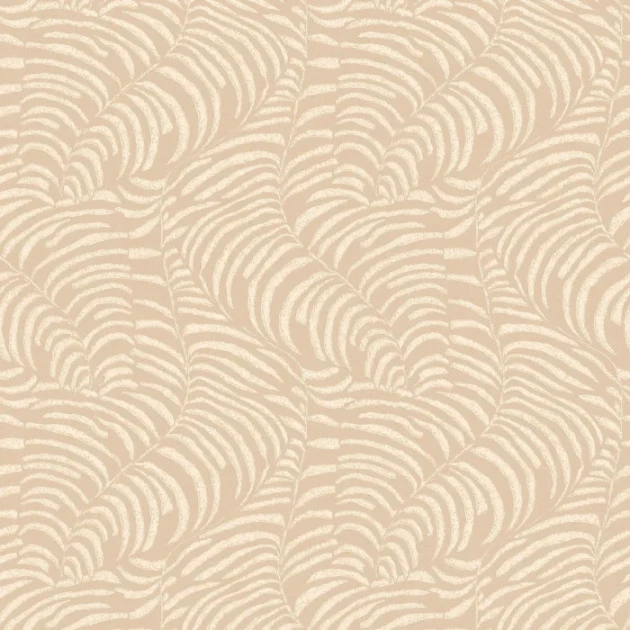 Casamance 76591528 Jardin Felicia Nobile Sable - tapeta w liście paproci