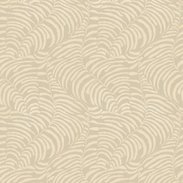 Casamance 76591630 Jardin Felicia Nobile Vert Cendre - tapeta w liście paproci