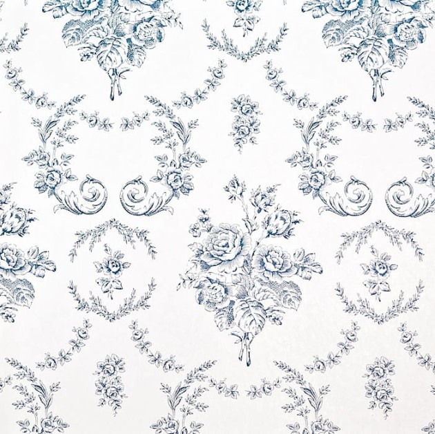 Tapeta Ralph Lauren Signature Papers PRL033/01 Saratoga Toile - Iris