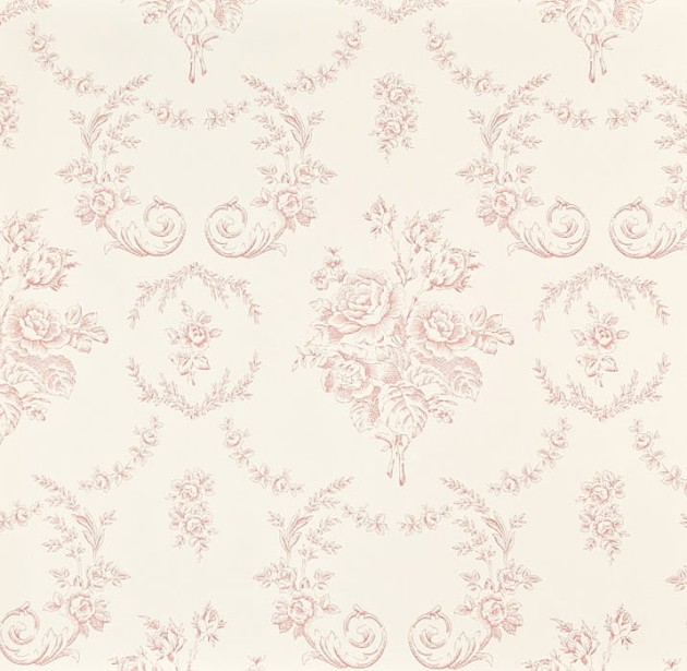 Tapeta Ralph Lauren Signature Papers PRL033/03 Saratoga Toile - Rose
