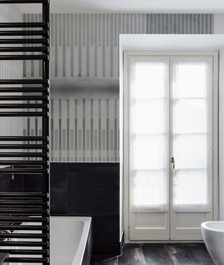 Texturae TXWR18425 Pattern Abstract Metropolis I B - mural w linie