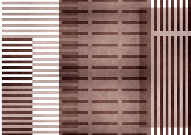 Texturae TXWR18426 Pattern Abstract Metropolis II A - mural w linie