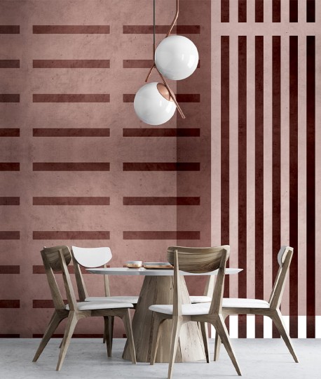 Texturae TXWR18426 Pattern Abstract Metropolis II A - mural w linie