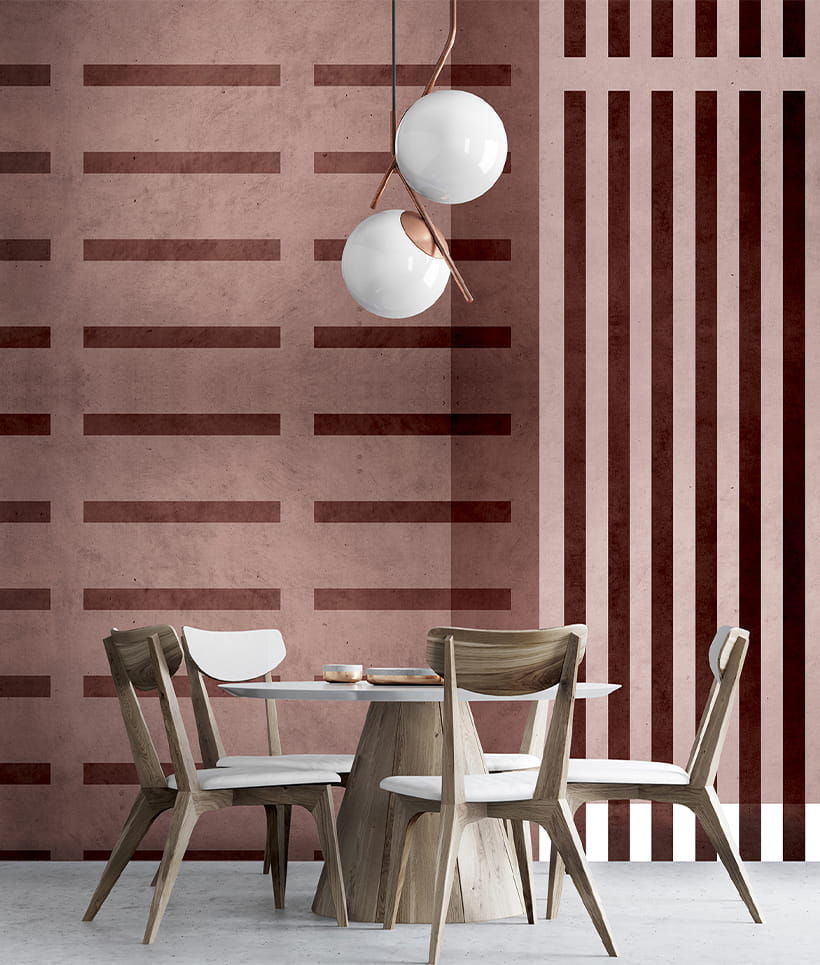 Texturae TXWR18427 Pattern Abstract Metropolis II B - mural w linie