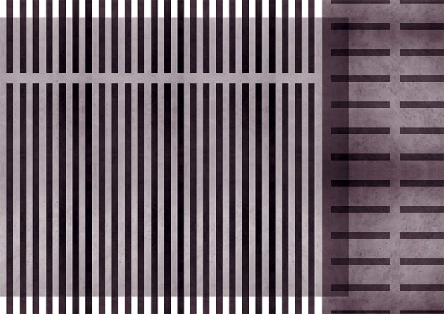 Texturae TXWR18429 Pattern Abstract Metropolis II B - mural w linie