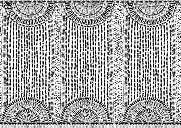 Texturae TXWR18381 Pattern Abstract The Arches A - mural w architektoniczny motyw