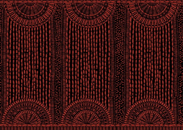 Texturae TXWR18383 Pattern Abstract The Arches B - mural w architektoniczny motyw