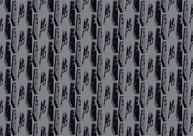 Texturae TXWF17598 Pattern Abstract Notturno I A - mural w paski