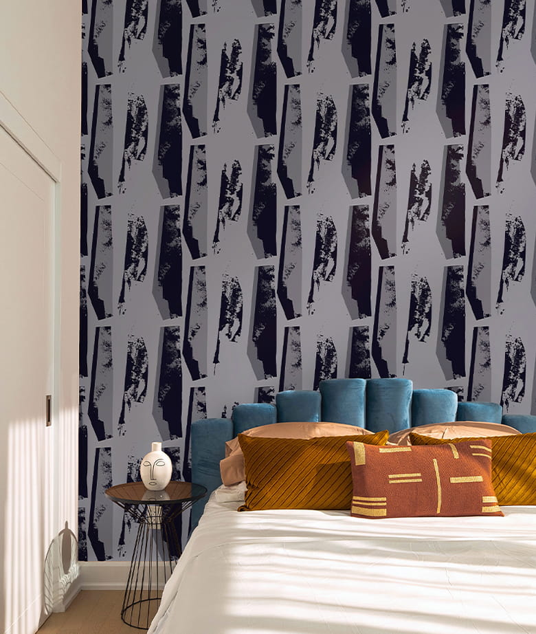 Texturae TXWF17598 Pattern Abstract Notturno I A - mural w paski
