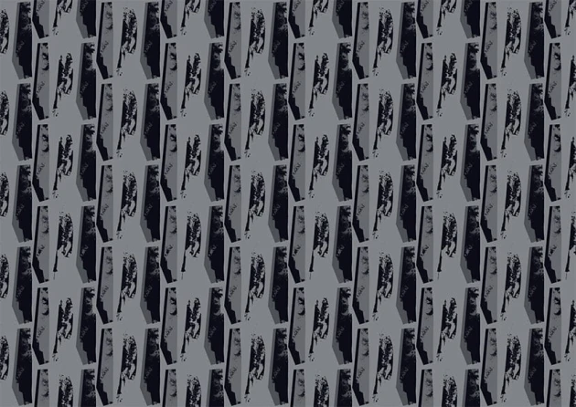 Texturae TXWF17598 Pattern Abstract Notturno I B - mural w paski
