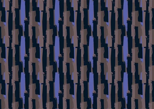 Texturae TXWF17596 Pattern Abstract Notturno II A - mural w paski